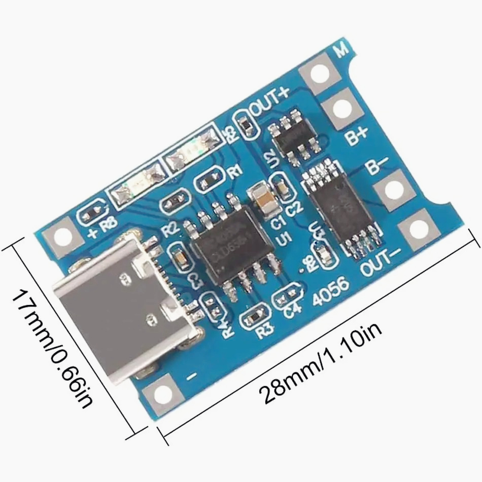 Tp4056 Module - 10/20 peças Placa de Carregamento de