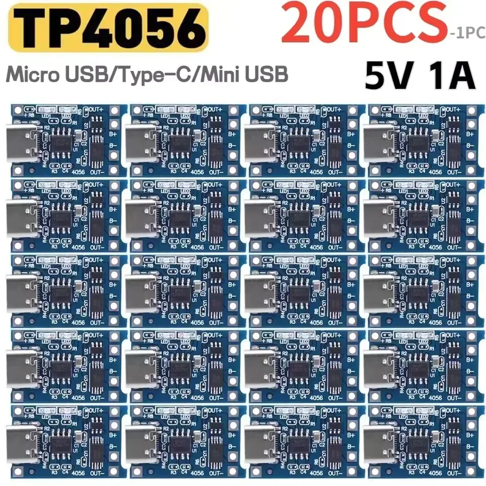 Tp4056 Module - Módulo Carregador de Bateria de Lítio