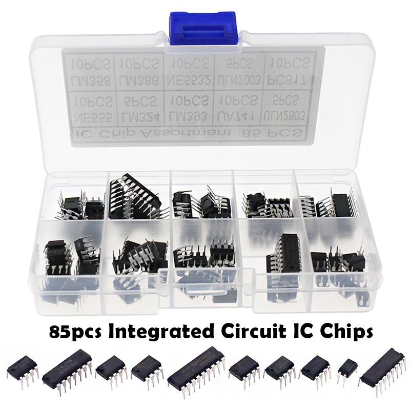 Breadboard 400 Point - 10 tipos 85 peças de especificações