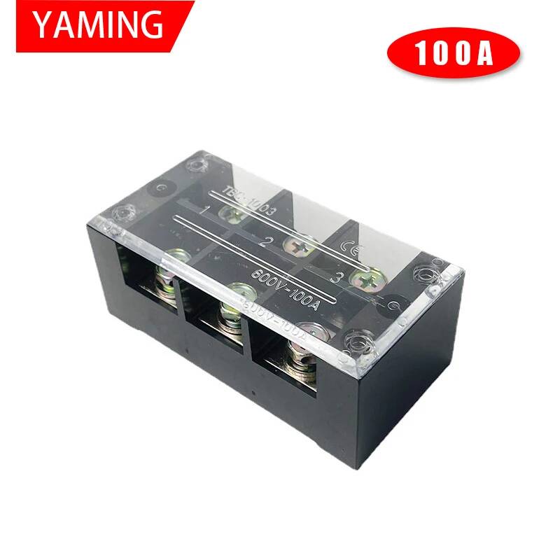 Screw Terminal Block - 2 Peças TBC-1003 100A 3P 600V