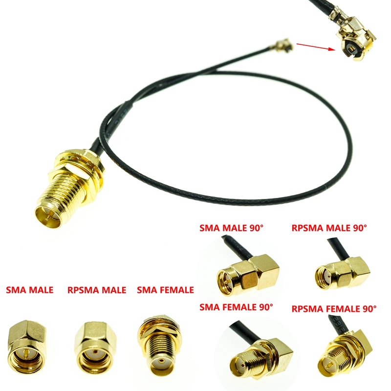 Ipex Connector - U.FL MHF1 UFL para RP-SMA SMA