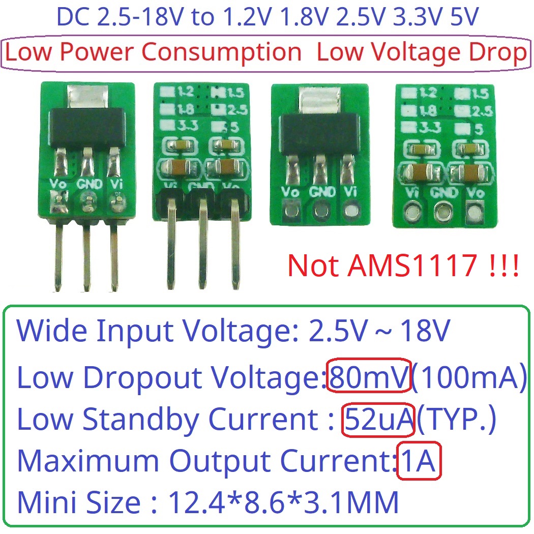 Esp32 Step Down Buck - Módulo LDO Buck Step-Down Tiny Out