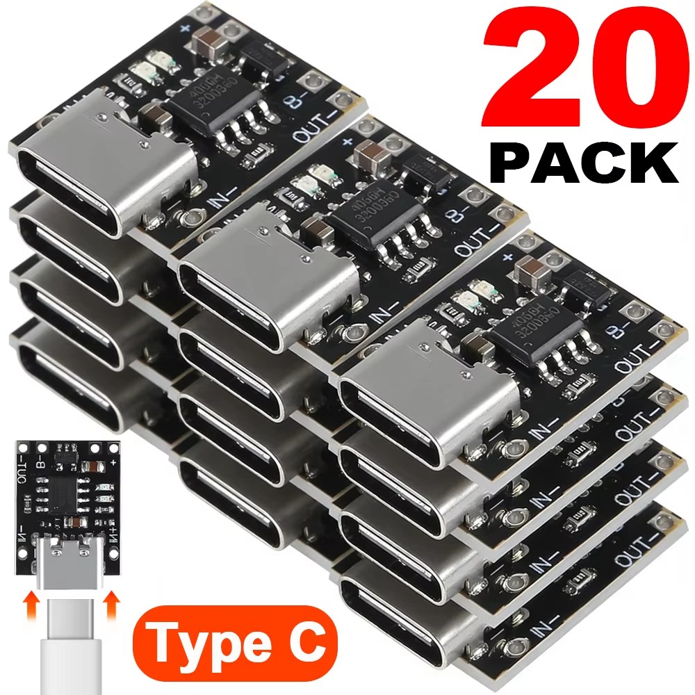 Usb C Cable - 1-20 Peças Placa de Carregamento e