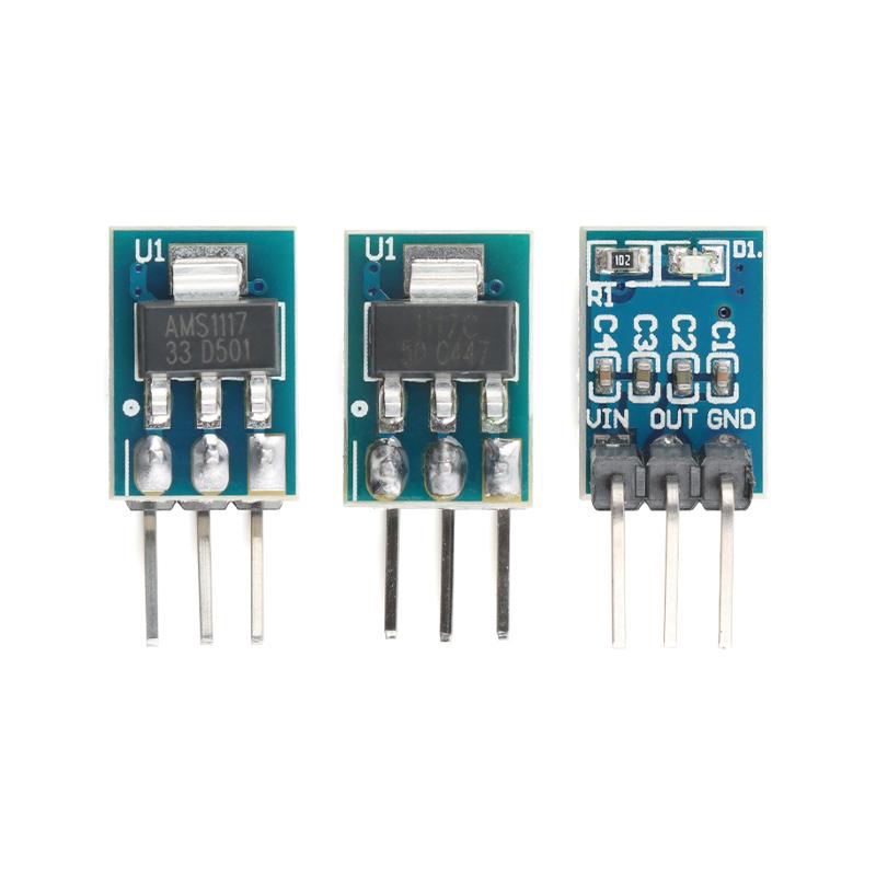 Ams1117 Module - 【F】1 Peça Placa Reguladora Linear AMS1117-3.3