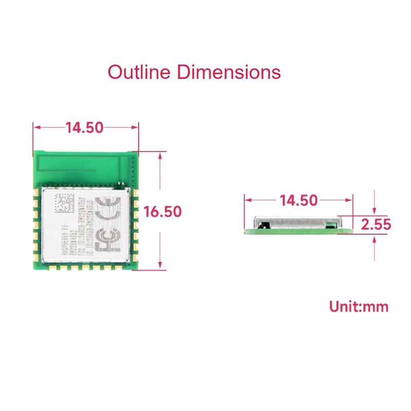 AA60-Para módulo de rádio rasp - Antenna 2.4Ghz avaliação e preço