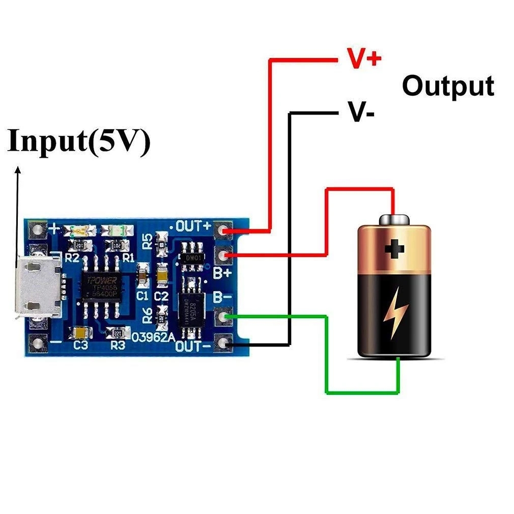 1-20 pces tipo-c/micro/mini us - Tp4056 Module avaliação e preço