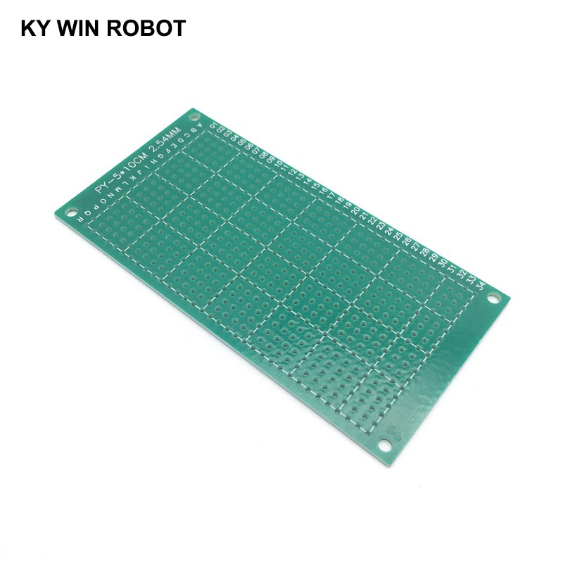 1 pces 5x10cm 50x100mm único l - Pcb Prototyping Board avaliação e preço