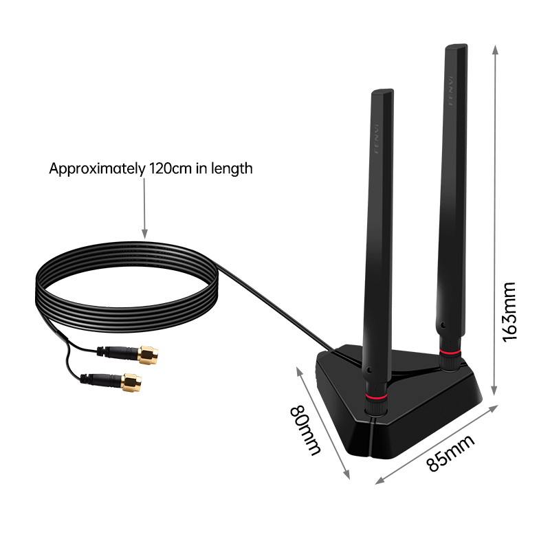 Antena wi-fi RP-SMA conector m - Ipex Connector avaliação e preço