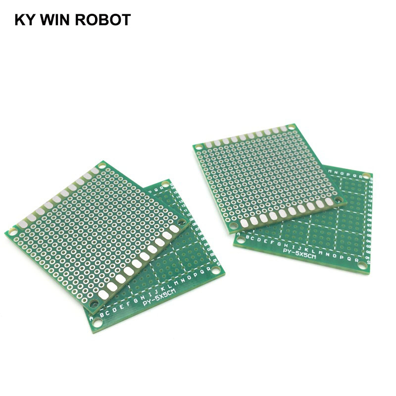 5 pces 5x5cm 50x50mm único lad - Pcb Prototyping Board avaliação e preço