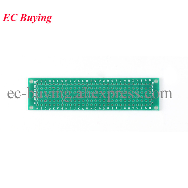 10 pçs/lote 2x8cm protótipo de - Pcb Prototyping Board avaliação e preço