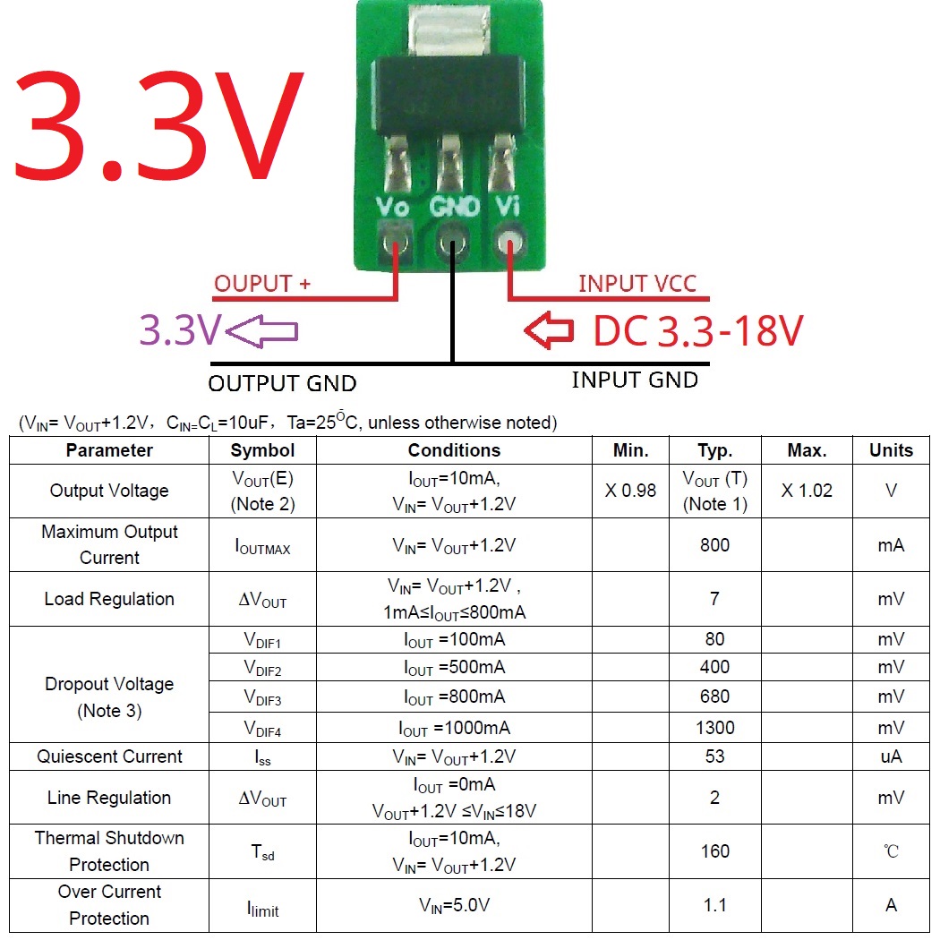 Módulo Buck LDO Step-Down para - Esp32 Step Down Buck avaliação e preço