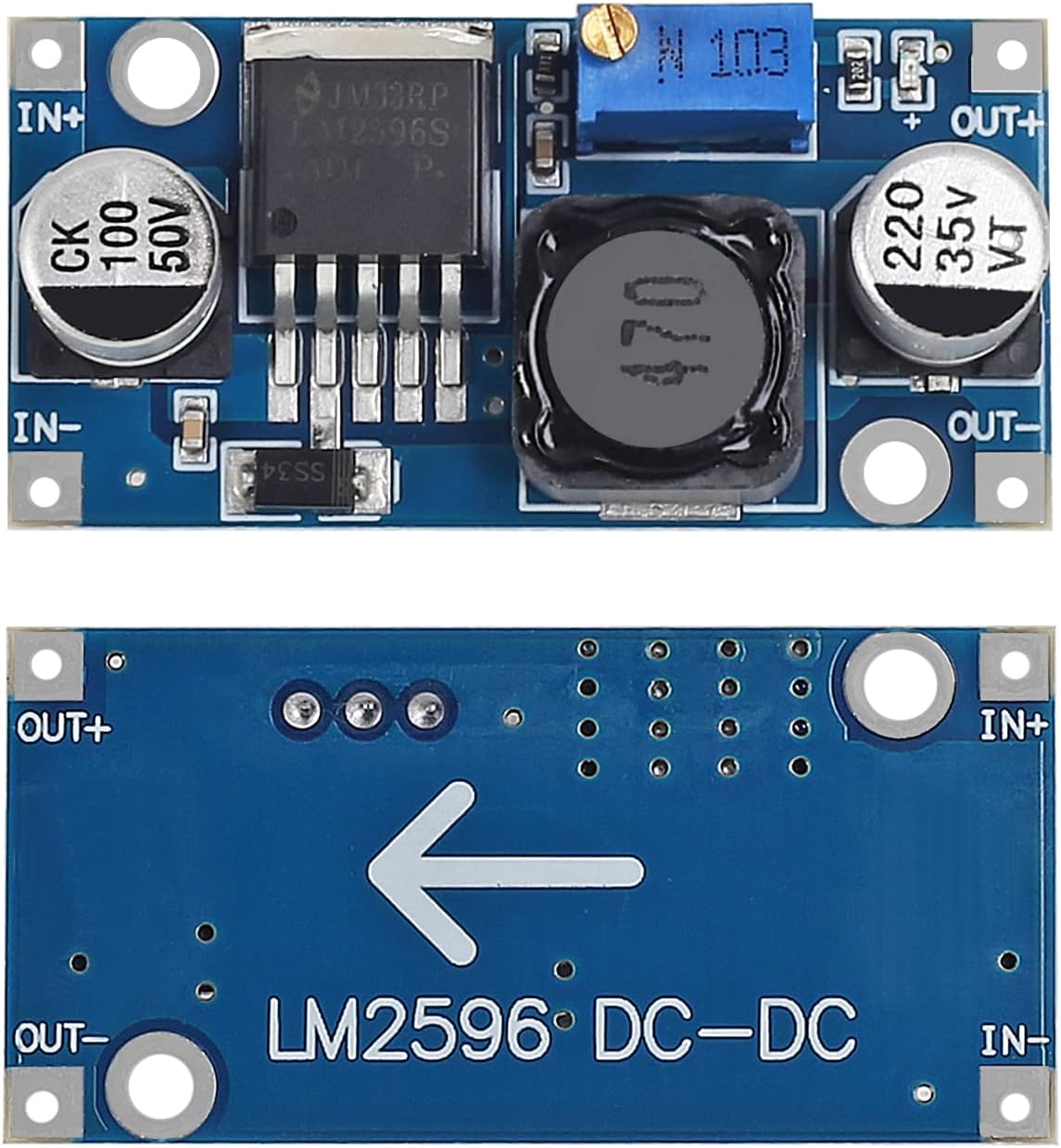 1/5/10PCS LM2596 Conversor DC  - Dc Dc Converter avaliação e preço