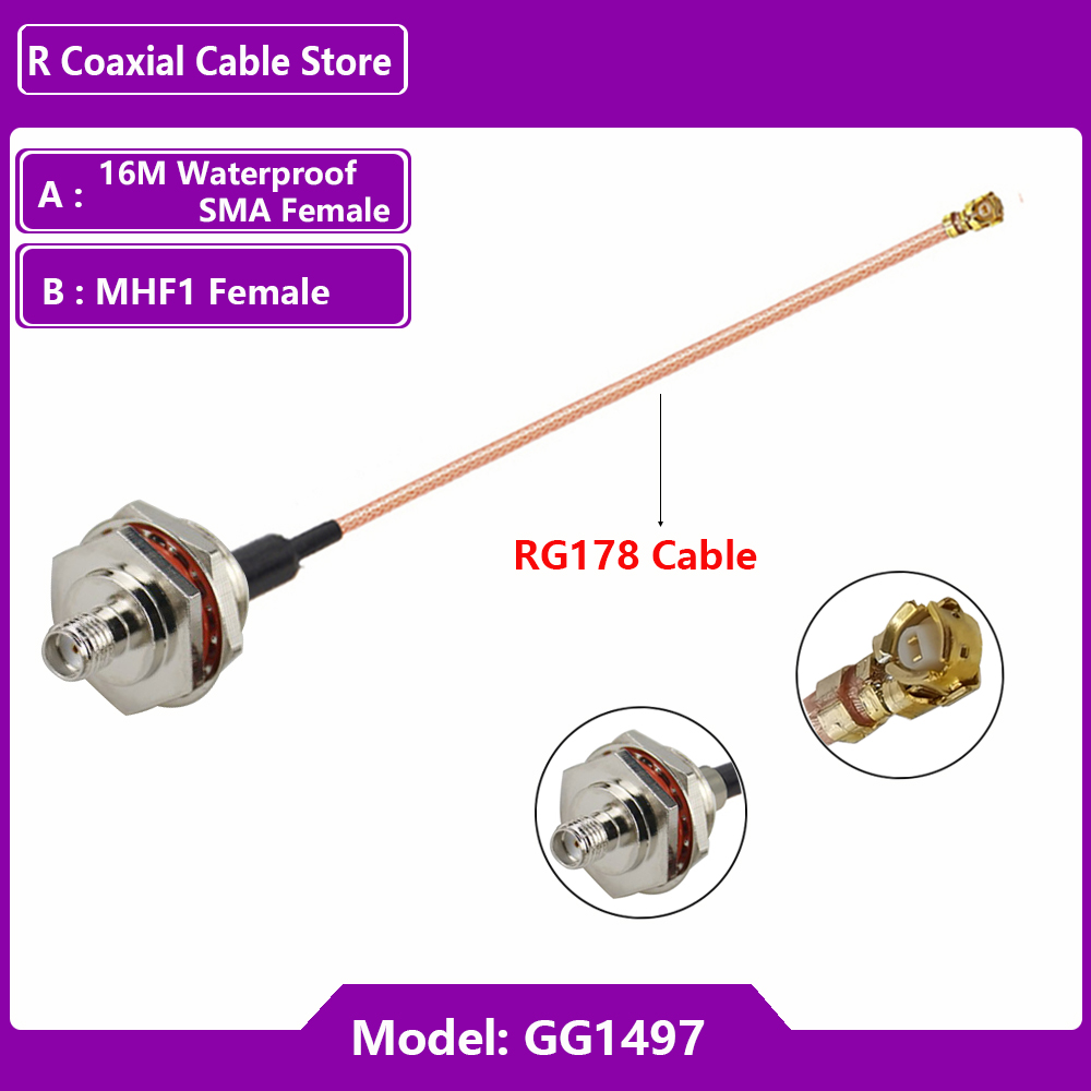 1 unidade Adaptador de Cabo Co - Ipex Connector avaliação e preço